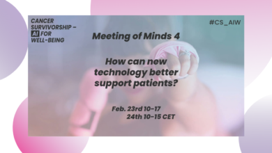 4th Meeting of Minds of the Cancer Survivorship - AI for Well-Being Cluster